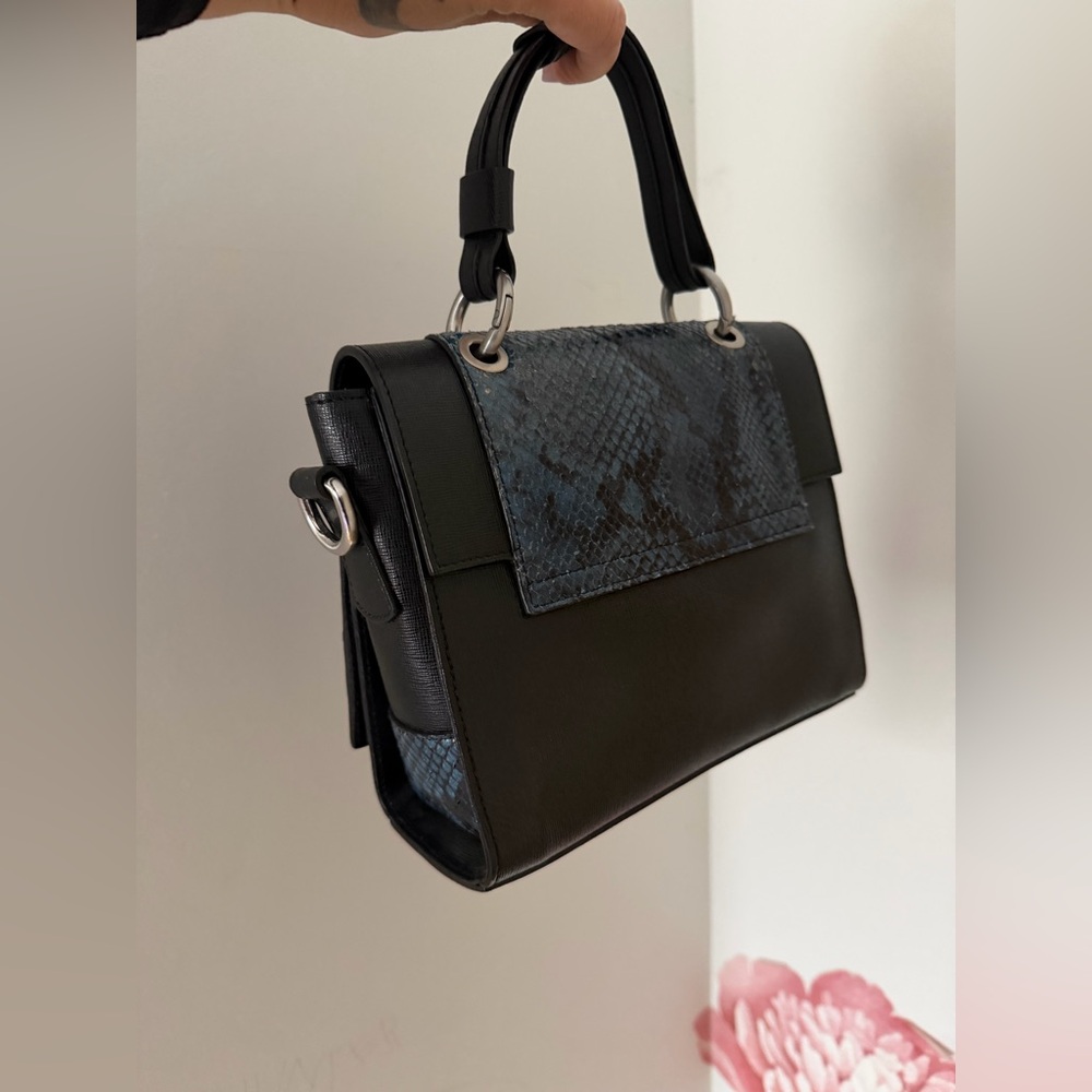 Peter Kaiser blue python bag - Picture 4 of 4